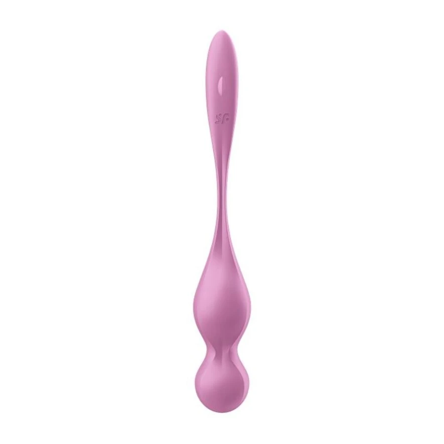 SATISFYER - BOLAS DE KEGEL VIBRANTES LOVE BIRDS ROSA